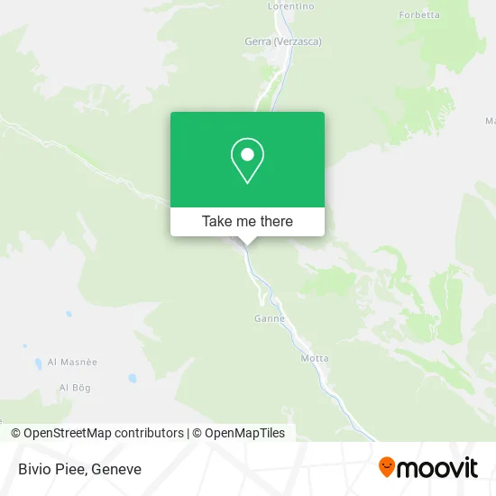 Bivio Piee map