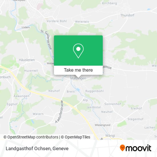 Landgasthof Ochsen map