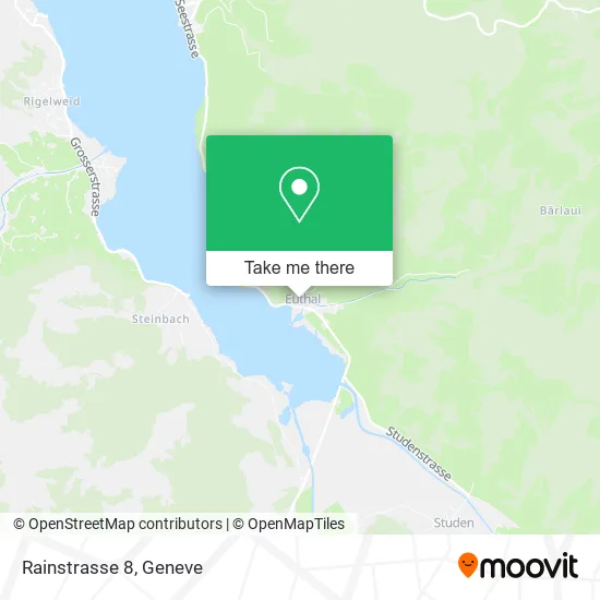 Rainstrasse 8 map