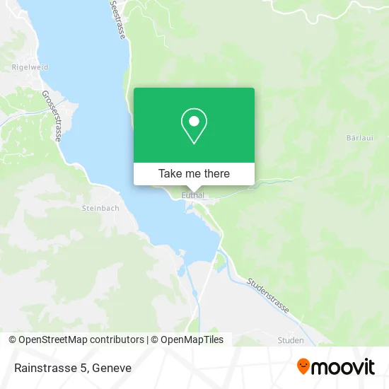 Rainstrasse 5 map