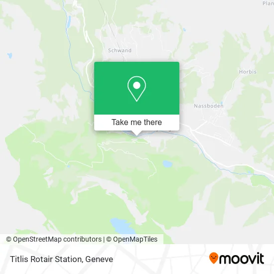 Titlis Rotair Station map