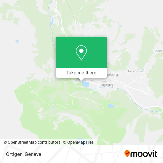 Örtigen map