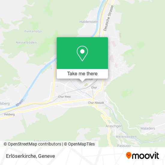 Erlöserkirche map