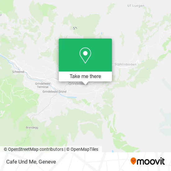 Cafe Und Me map