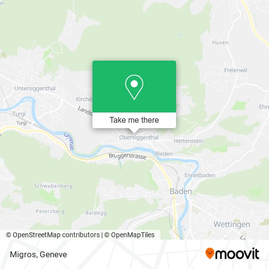 Migros map