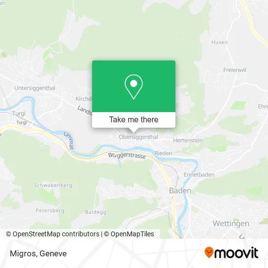 Migros map