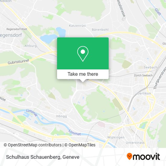 Schulhaus Schauenberg map
