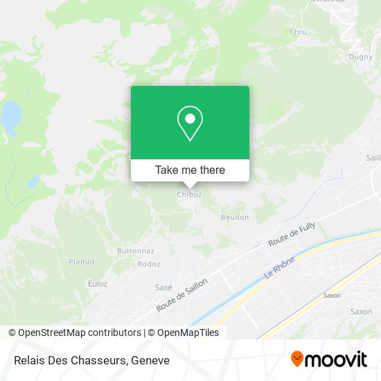 Relais Des Chasseurs map