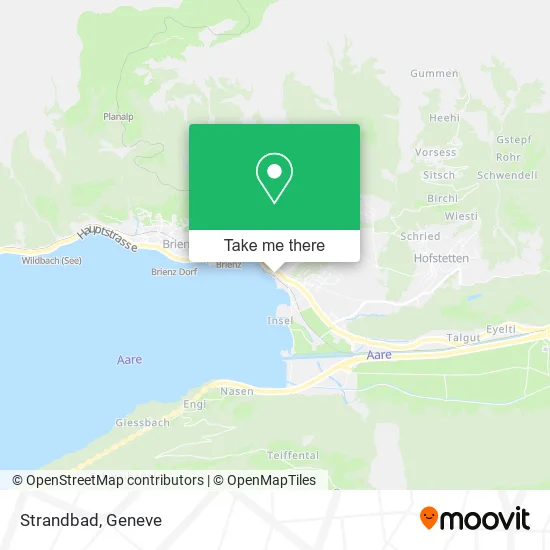 Strandbad map