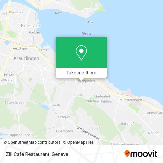 Ziil Café Restaurant map