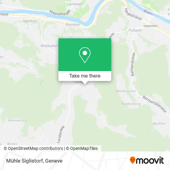 Mühle Siglistorf map