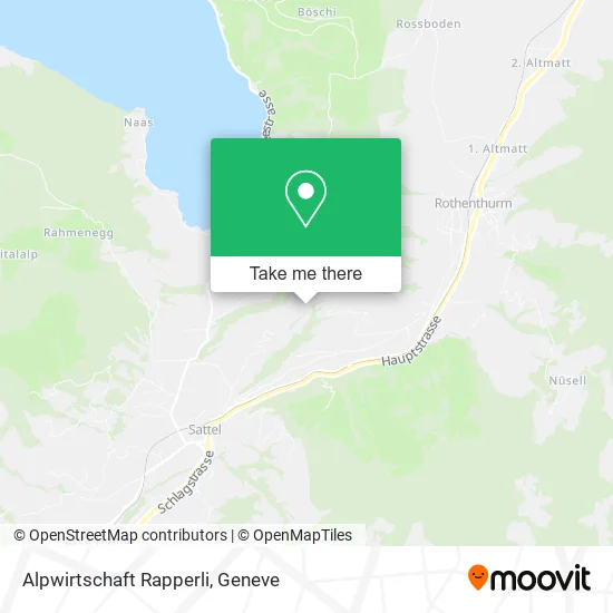 Alpwirtschaft Rapperli map