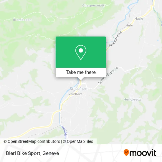 Bieri Bike Sport map