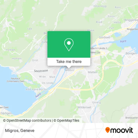 Migros map