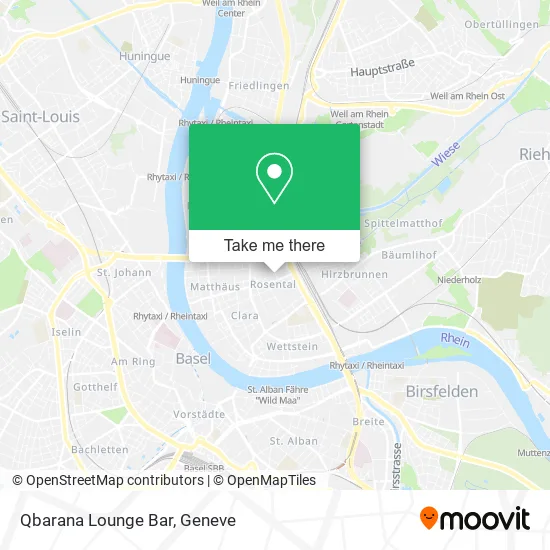 Qbarana Lounge Bar map