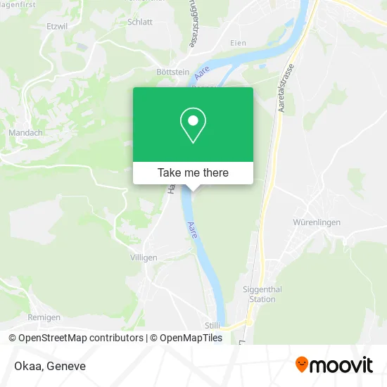 Okaa map