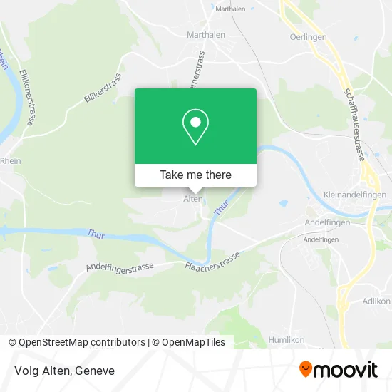 Volg Alten map
