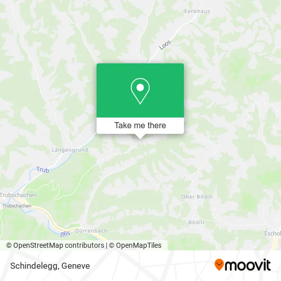 Schindelegg map
