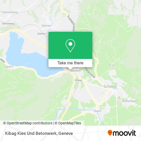 Kibag Kies Und Betonwerk map