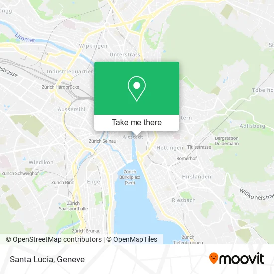 Santa Lucia map