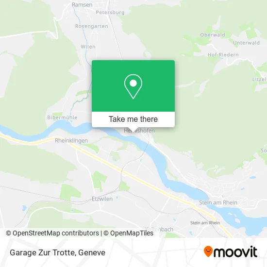 Garage Zur Trotte map