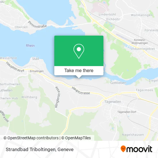 Strandbad Triboltingen map