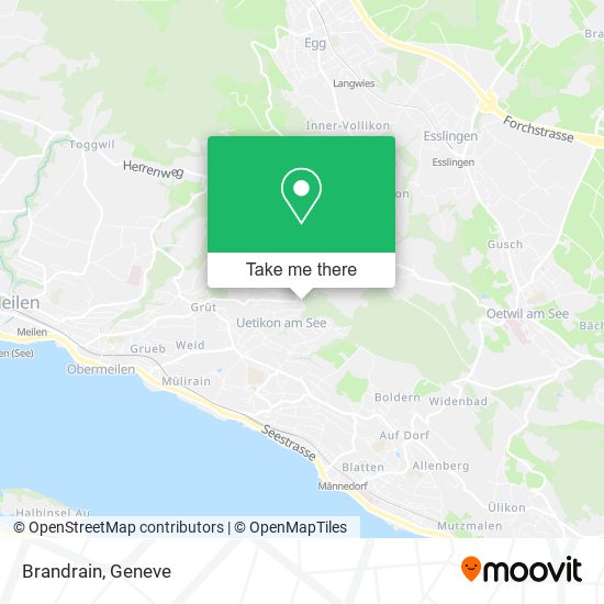 Brandrain map