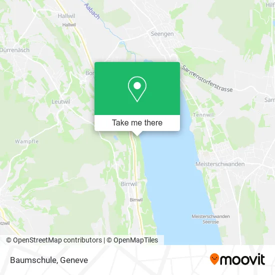 Baumschule map