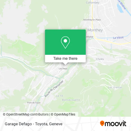 Garage Defago - Toyota plan