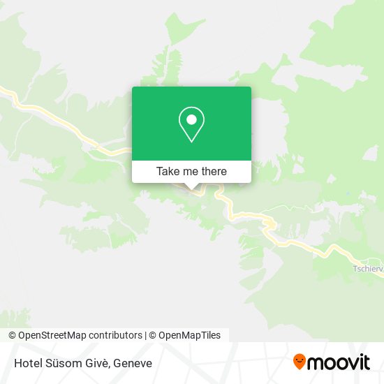 Hotel Süsom Givè map