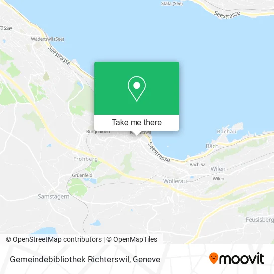 Gemeindebibliothek Richterswil plan