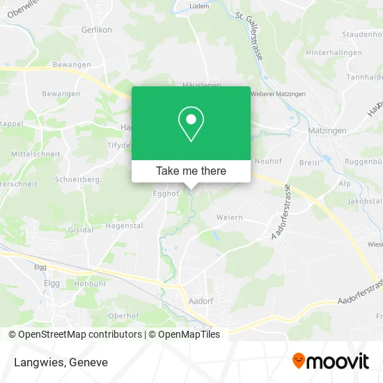 Langwies map