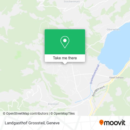 Landgasthof Grossteil map