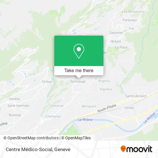 Centre Médico-Social map
