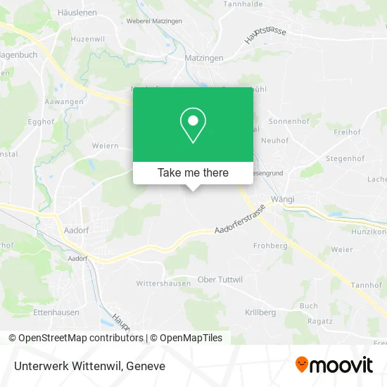 Unterwerk Wittenwil map