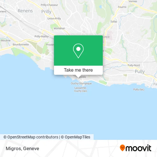 Migros map