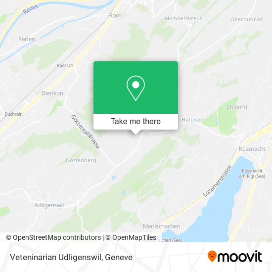 Veteninarian Udligenswil map