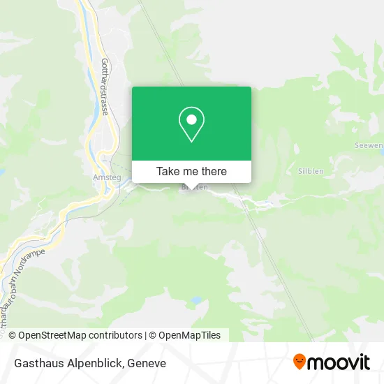 Gasthaus Alpenblick map