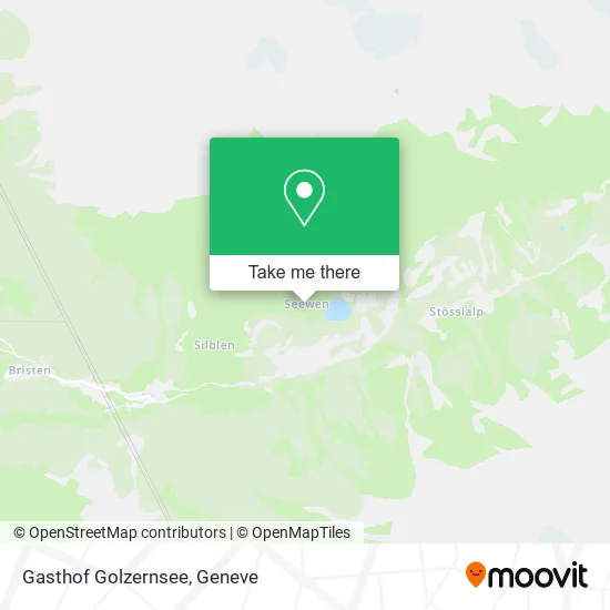 Gasthof Golzernsee map