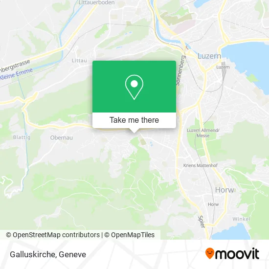 Galluskirche map