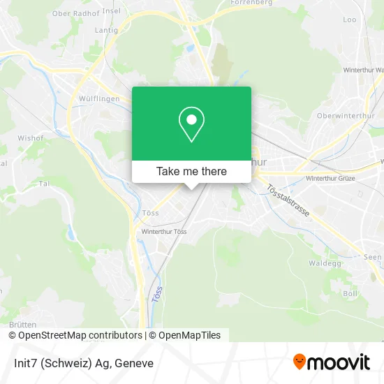 Init7 (Schweiz) Ag map