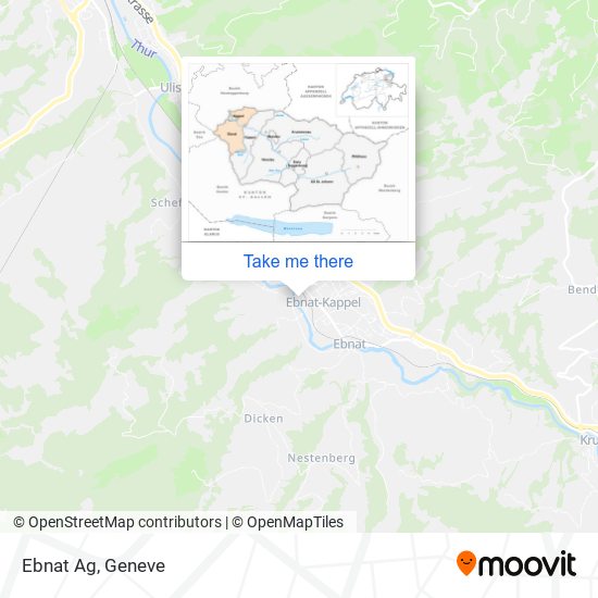 Ebnat Ag map