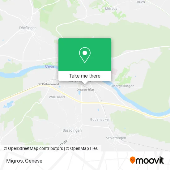 Migros map