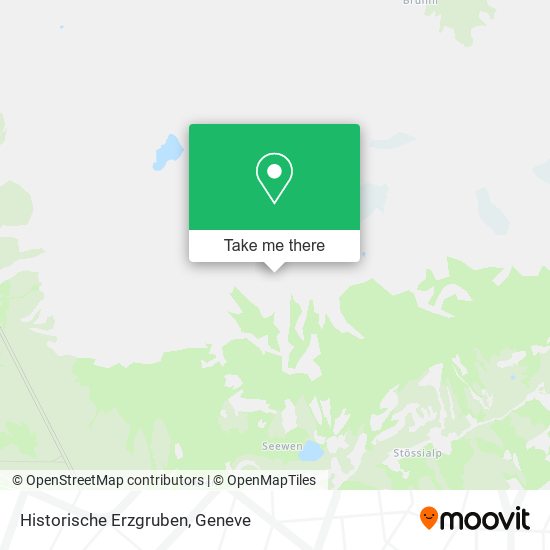 Historische Erzgruben map