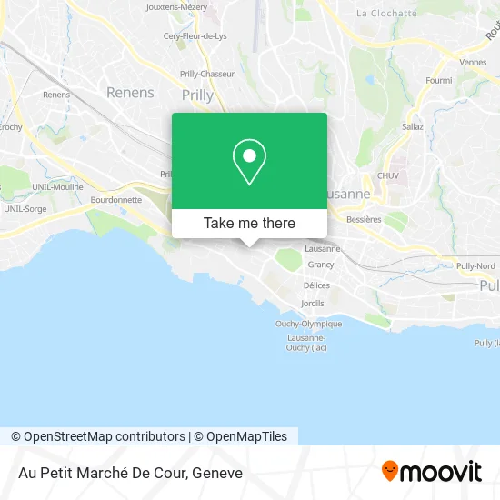 Au Petit Marché De Cour map