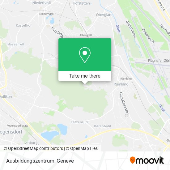 Ausbildungszentrum map