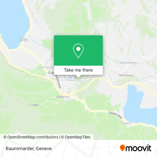 Baummarder map