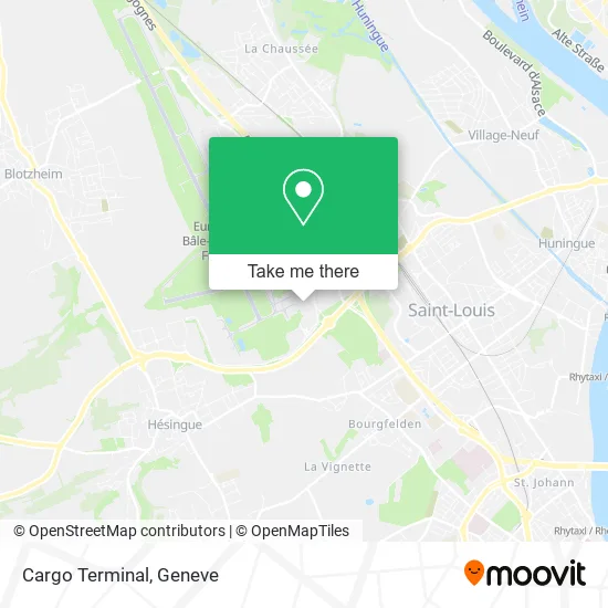Cargo Terminal map
