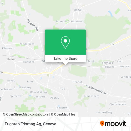 Eugster/Frismag Ag map