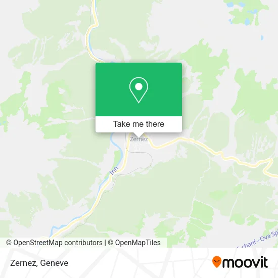Zernez map